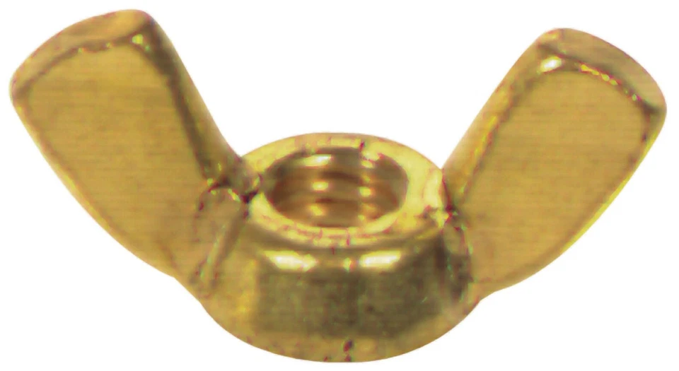 The Hillman Group 4350 5/16-18 Brass Wing Nut (10-Pack)