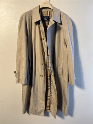 Burberry London  Trench Coat Men’s 44R  Made In England - Image 1 of 4