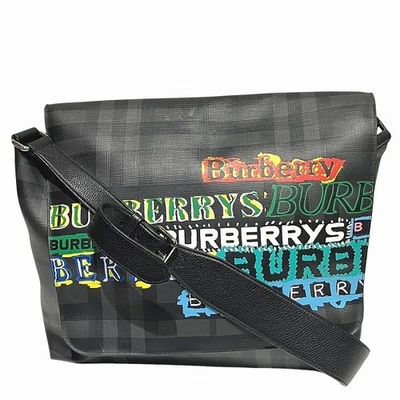 Bolso de hombro con estampado de logotipo Burberry unisex envío gratuito [usado] Foto 1 de 4