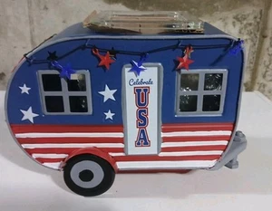 Scentsy Land of Liberty Camper Anhänger Wachswärmer USA 4. Juli Neu Open Box - Bild 1 von 11