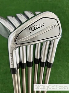 LH Titleist T200 ‘23 Forged Iron Set 5-48 / Recoil F2 Senior Graphite - Picture 1 of 10
