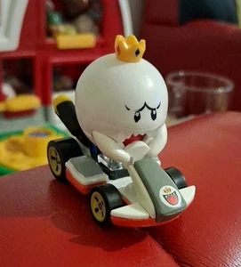 Raro King Boo Mario Kart Hot Wheels Die-Cast Car Raro Mattel Rainbow Road Navidad - Imagen 1 de 5