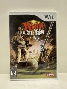 KING OF CLUBS MINI GOLF WII NINTENDO VIDEO GAME NEW SEALED - Picture 1 of 2