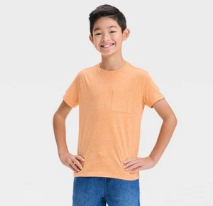 Art Class Short Sleeve Shirt Light Orange Small XL 14 NWT - Picture 1 of 3