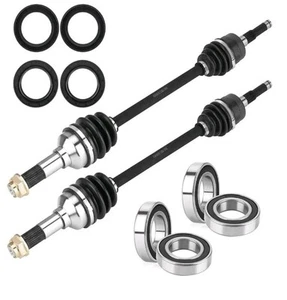 Front Left & Right CV Axle Shaft with Wheel Bearing for Kawasaki Mule 2510 30... - Picture 1 of 3