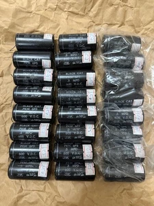 CDE BLACK CAT 0.5 uF .5 MFD 600 VDC vintage capacitor (similar .47 beauty 160P) - Picture 1 of 3