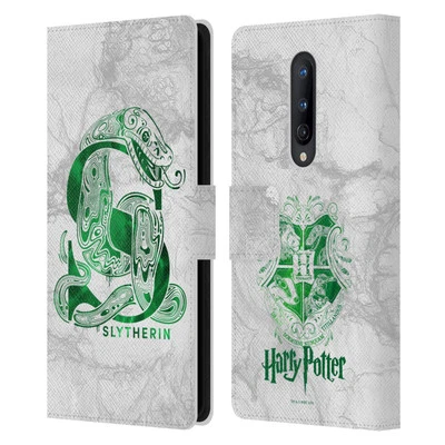 OFFICIAL HARRY POTTER DEATHLY HALLOWS IX LEATHER BOOK CASE FOR ONEPLUS PHONES - Image 1 of 4