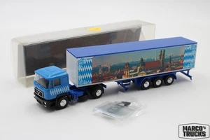 Herpa MAN F90 Box semitrailer Bayern - München 1:87 /H21199 - Picture 1 of 1