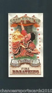 2011 TOPPS ALLEN & GINTER FIRE BREATHING MINI STEP RIGHT UP #SRU2 - Picture 1 of 1