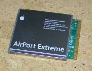 AirPort Extreme Card A1026 802.11G Apple iBook iMac PowerBook PowerMac G4 G5
