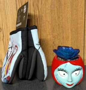 Disney Nightmare Before Christmas 2er Pack Mini Ofenhandschuhe & Terrarium Jack & Sally - Bild 1 von 9
