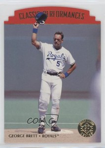 1995 SP Championship Series Classic Performances Die-Cut George Brett #CP5 HOF