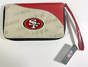 NFL San Francisco 49ers Zip Around Wallet Little Earth Productions NWT - Picture 1 of 4