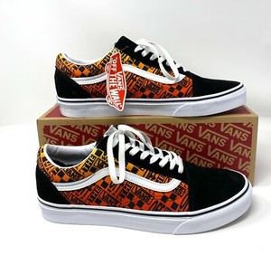 burnt orange old skool vans