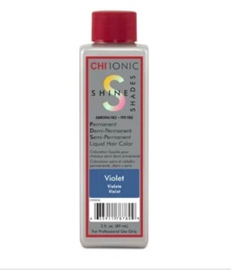 CHI Ionic Shine Shades Dark Violet Additive Liquid Hair Dye Color Purple 3oz - Picture 1 of 1