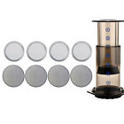 Stainless Steel Disc Metal Ultra Thin Filter Aeropress Coffee Maker Coffee To&cx