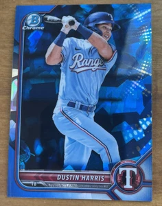 2022 Bowman Chrome Sapphire #BCP-190 Dustin Harrisom FREE SHIPPING - Picture 1 of 2