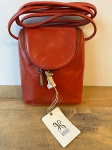 HOBO Bags FERN in Brick Genuine Leather Crossbody Shoulder Bag VI-35782 NEW NWT - Picture 1 of 7
