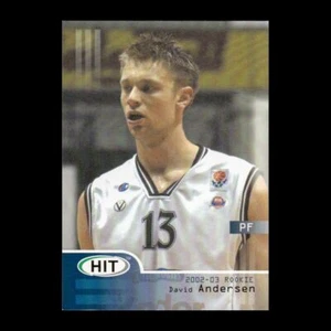 David Andersen 2002-03 SAGE HIT Pallacanestro Bologna #13 R331H 29 - Picture 1 of 2