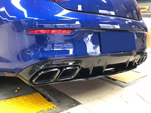 Difusor para Mercedes Clase C W205 Trasero Tubos de escape AMG Coupe Cabrio - Imagen 1 de 1