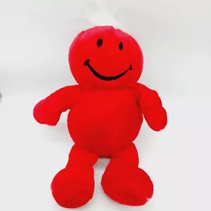 Smile Face Tickle Giggle Wiggle Red Plush Stuffed Animal Tested Works - Picture 1 of 9