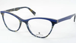 SERAPHIN by OGI TAMARAC 8031 COBALT BLUE /PLUMAGE EYEGLASSES GLASSES 53-18-140mm - Picture 1 of 12