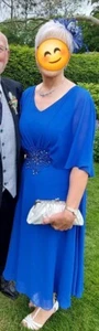 LIZABELLA Size 10 Dress Mother of the Bride. - Picture 1 of 10
