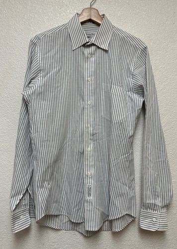 Camicia vintage Christian Dior made in USA taglia 15 1 2 34 35 aderente con bottoni leggi des
