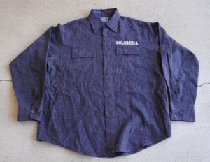 Vintage 90's Champion "Columbia" Button Up Shirt - Picture 1 of 6