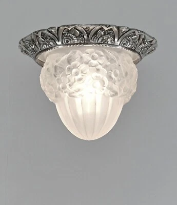 DEGUE: французское крепление заподлицо 1930 в стиле ар-деко ............. Degué plafonnier - Изображение 1 из 4