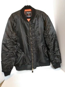 ABLANCHE New York Herren MEDIUM Jacke Mantel SCHWARZ, Full Zip  - Bild 1 von 9