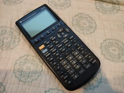 USED TEXAS INSTRUMENTS TI-86 TI86 GRAPHING CALCULATOR MISSING PIXEL W/O COVER - Image 1 of 4