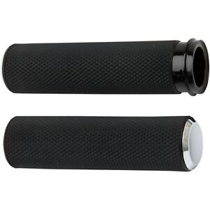 ARLEN NESS Chrome Knurled Grips for Cable 07-324