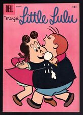 Marge's Little Lulu #100 Gorgeous Schwinn Phantom Bike Ad BC - 1956 Dell - F+