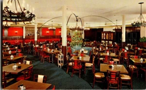 Vintage Post Card Unposted Driftwood Cafeteria St Petersburg Florida - Picture 1 of 2