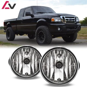 For Ford Ranger 2008-2011 Clear Pair Bumper Fog Lights Replacement Lamps LH+RH - Picture 1 of 12