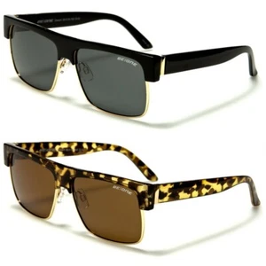 Gafas de sol BeOne polarizadas clásicas top plano marco grueso de plástico para hombres y mujeres - Imagen 1 de 6