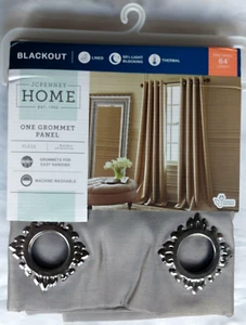 JCPenney Home Cloudburst Plaza One Grommet Blackout Panel 50"x84" - Picture 1 of 2