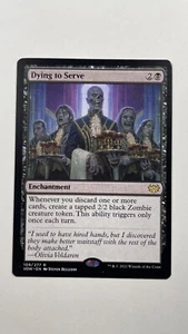 MTG Innistrad Crimson Vow Dying to Serve 109/277 Magic the Gathering - Picture 1 of 2