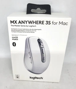 Logitech MX Anywhere 3S for Mac Wireless Mouse Grey - Picture 1 of 4