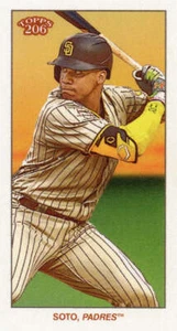 JUAN SOTO 2023 Topps T206 Serie Alta BELLEZA AMERICANA VARIACIÓN DE IMAGEN SSP - Imagen 1 de 2