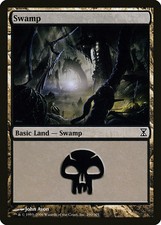 Swamp (#290) - Foil Time Spiral MP MTG