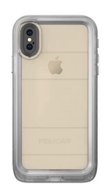 Capa impermeável Pelican C37040-002A-BKCL Apple iPhone X - Transparente - Imagem 1 de 3