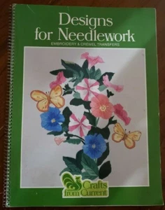 Designs for Needlework Embroidery & Crewel Transfers - Crafts from Current - Picture 1 of 8