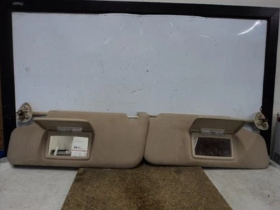 04 FORD TAURUS PAIR LEFT/RIGHT SUN VISORS - TAN 71833 - Image 1 of 4