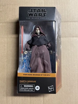 Star Wars The Black Series Darth Sidious 6" Figure #01 Revenge Of The Sith NEW - Image 1 of 3