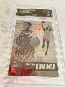 JONATHAN KUMINGA WARRIORS 2021 CHRONICLES DRAFT PICKS ESSENTIALS RC GRADED 10 - Picture 1 of 2