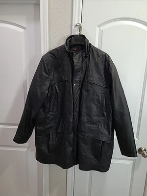 Chaqueta de cuero Phase Two 4XL vintage Foto 1 de 4