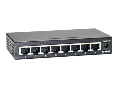 LevelOne GEU-0822 Non gestito Gigabit Ethernet (10/100/1000) 8 x 10/100/1000Mbps - Immagine 1 di 2