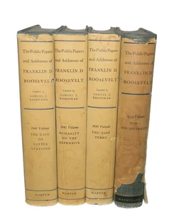 The Public Papers and Addresses of Franklin Delano Roosevelt 4 Vols HB/DJ - Bild 1 von 8